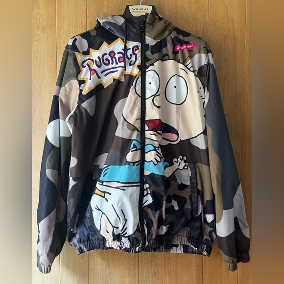 Members Only RUGRATSBrown and Black Puffer Jacket Size Medium